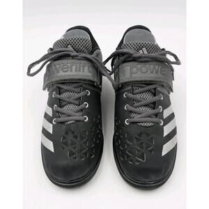 Adidas Powerlift 3 Weightlifting Shoes Men's 6.5 Black Gray AQ3330 Crossfit...